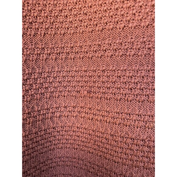 Ermenegildo Zegna High Performance Burnt Orange Stepped Knit Sweater 58 - Picture 3 of 16